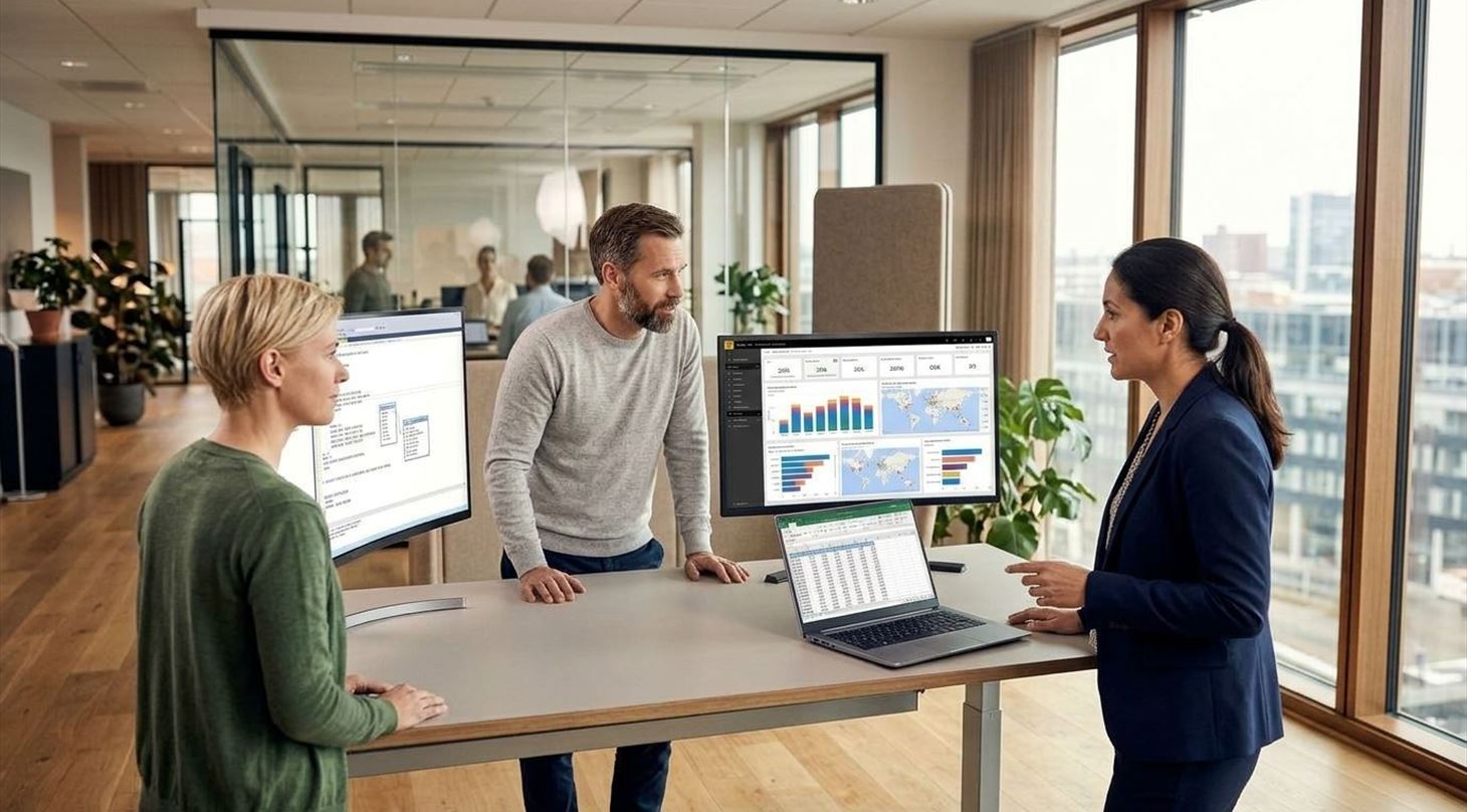 Topbillede til artiklen "Fra Excel til Power BI og SQL - Begr�nsninger, muligheder og den optimale datal�sning"